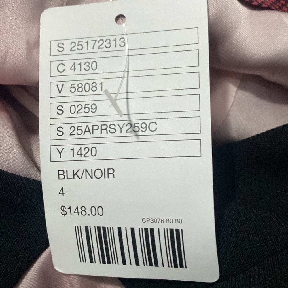 NWT Anthro Postmark 4 Black Dress - Picture 11 of 13